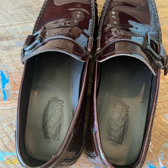 Ferragamo Cabo Calf leather driver - Picture 3 of 12